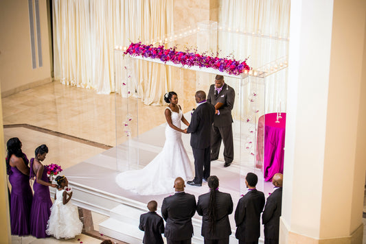 Acrylic Columns (Posts) with Cross Bars